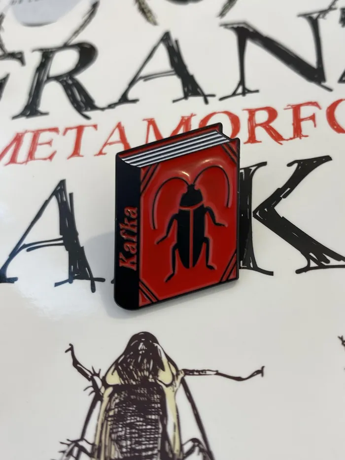 PIN A BOOK TO WEAR - FRANZ KAFKA