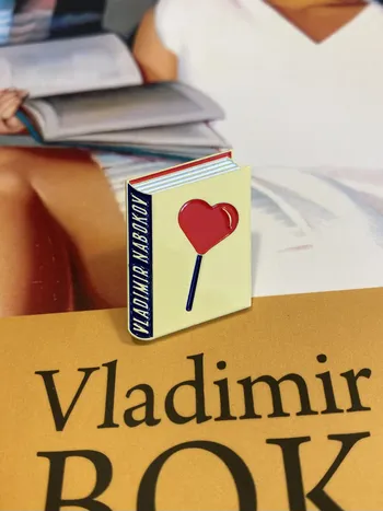 PIN A BOOK TO WEAR - VLADIMIR NABOKOV