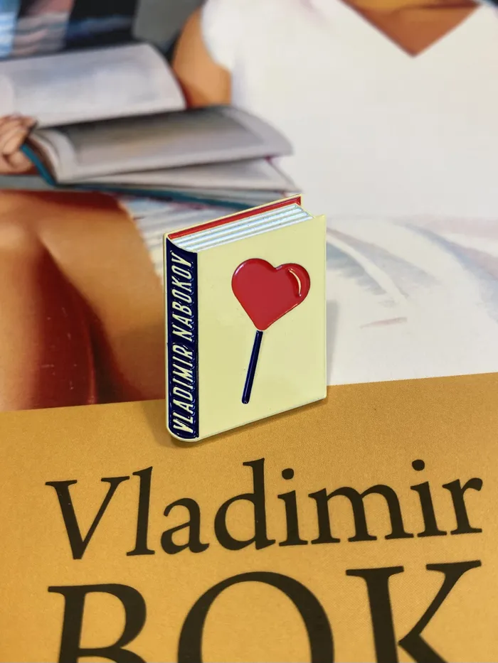 PIN A BOOK TO WEAR - VLADIMIR NABOKOV