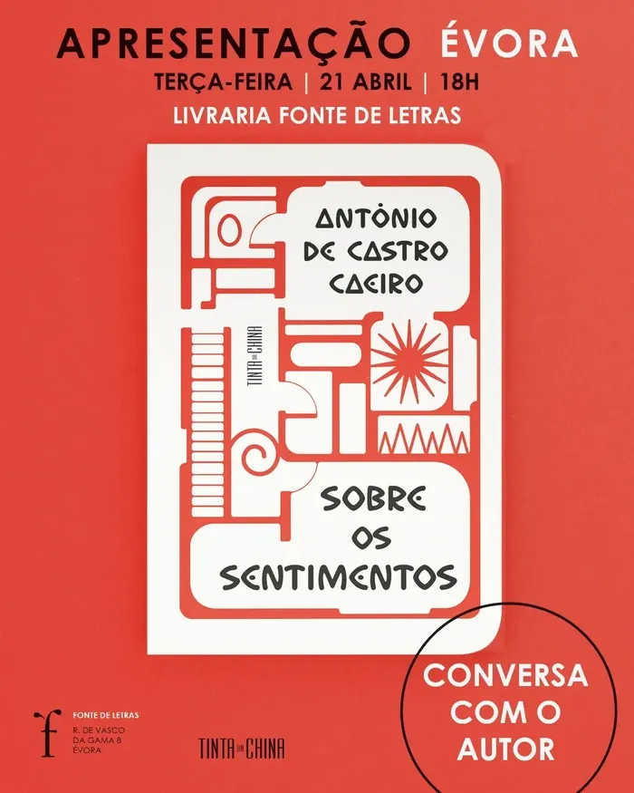 Apresentação do livro “Sobre os Sentimentos” - uma conversa com autor.