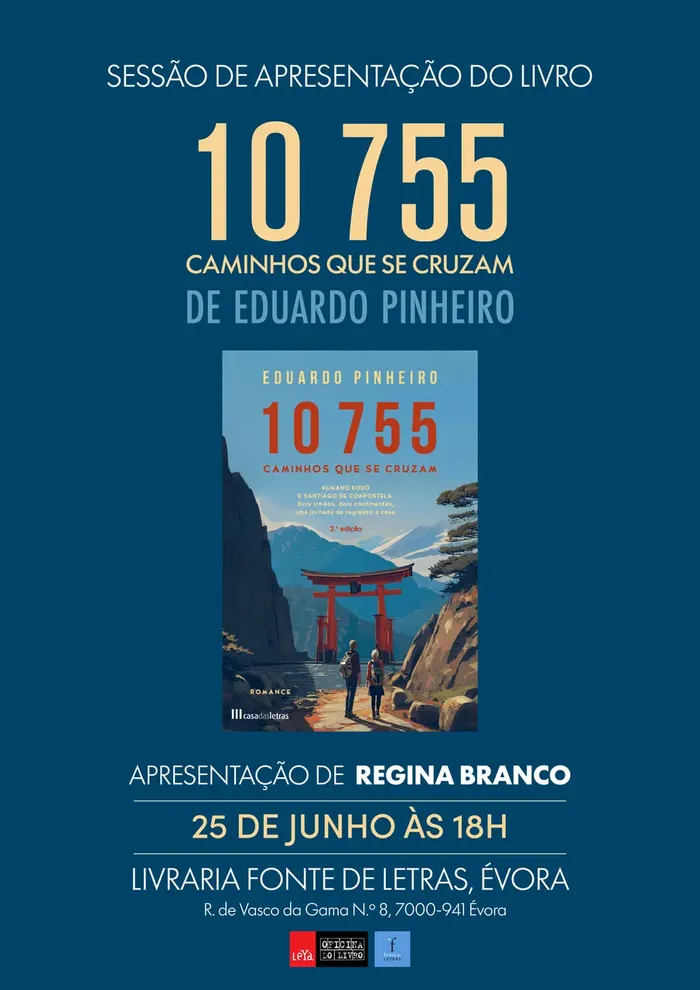 Apresentação do livro “10 755 Caminhos que se Cruzam”.