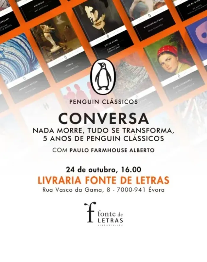 5 anos de Penguin Clássicos | Conversa na Fonte de Letras